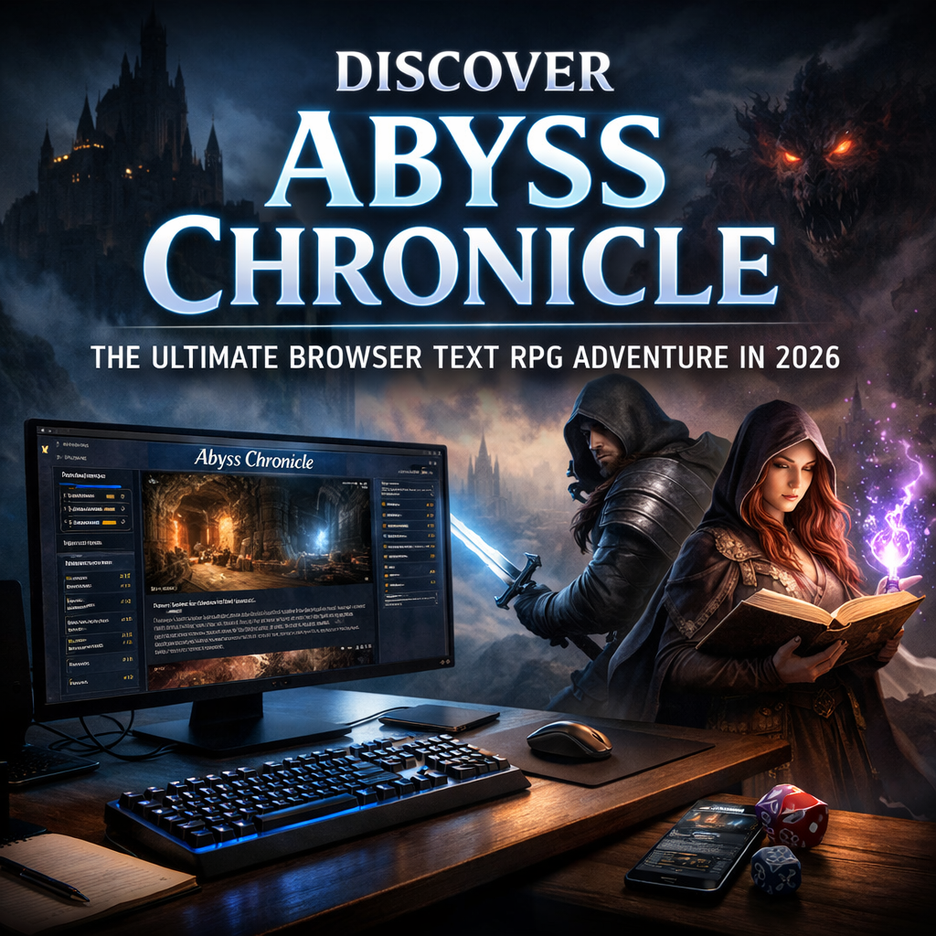 探索深渊纪事:2026年终极浏览器文字角色扮演冒险游戏