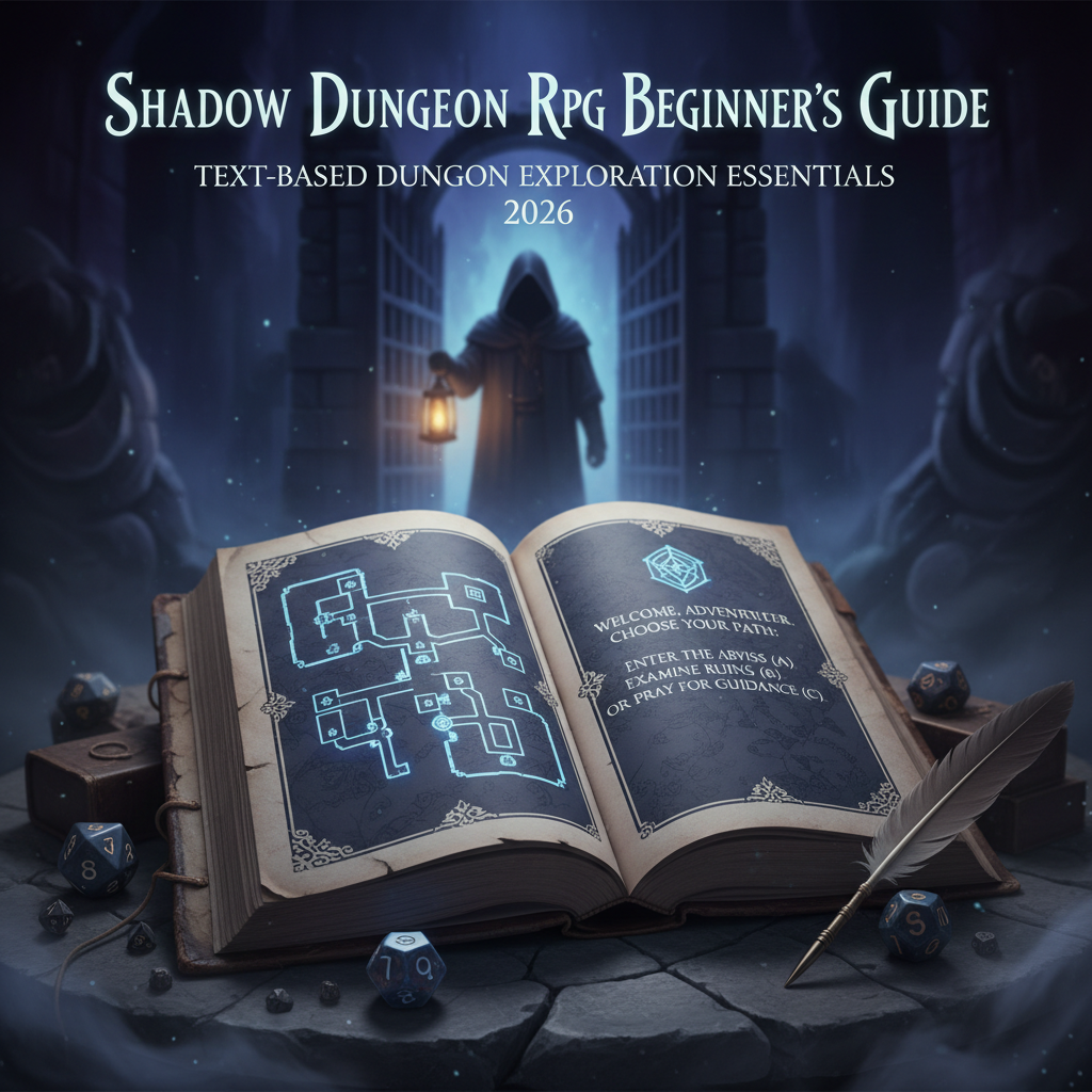 暗影地牢RPG新手指南:文字地牢探险入门必读 (2026)
