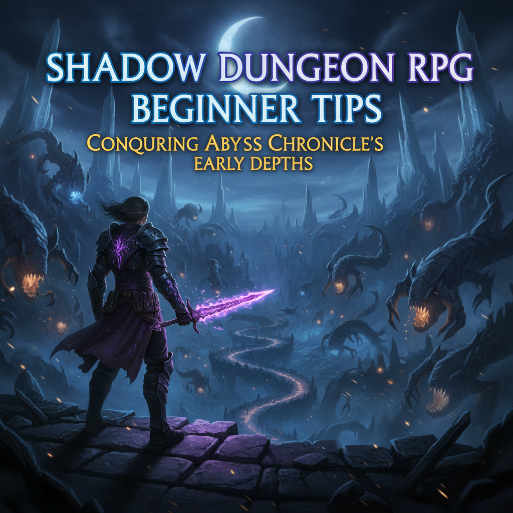 Shadow Dungeon RPG Beginner Tips: Conquering Abyss Chronicle's Early Depths